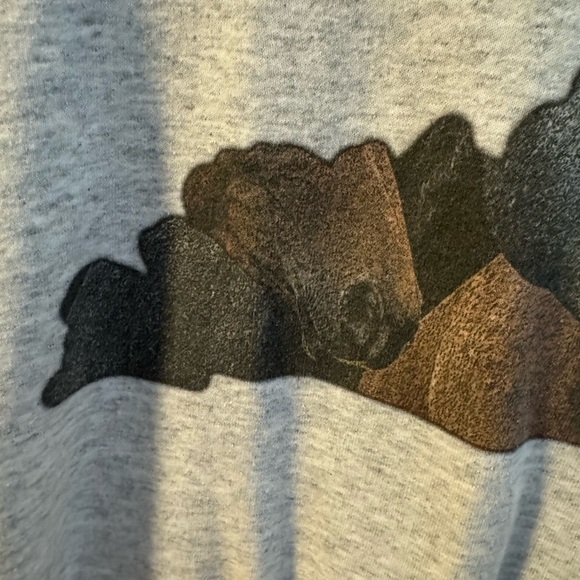 Vintage Oversized Horse Sweatshirt XL Soft Comfy Unisex Nature Animals Western - Picture 4 of 10